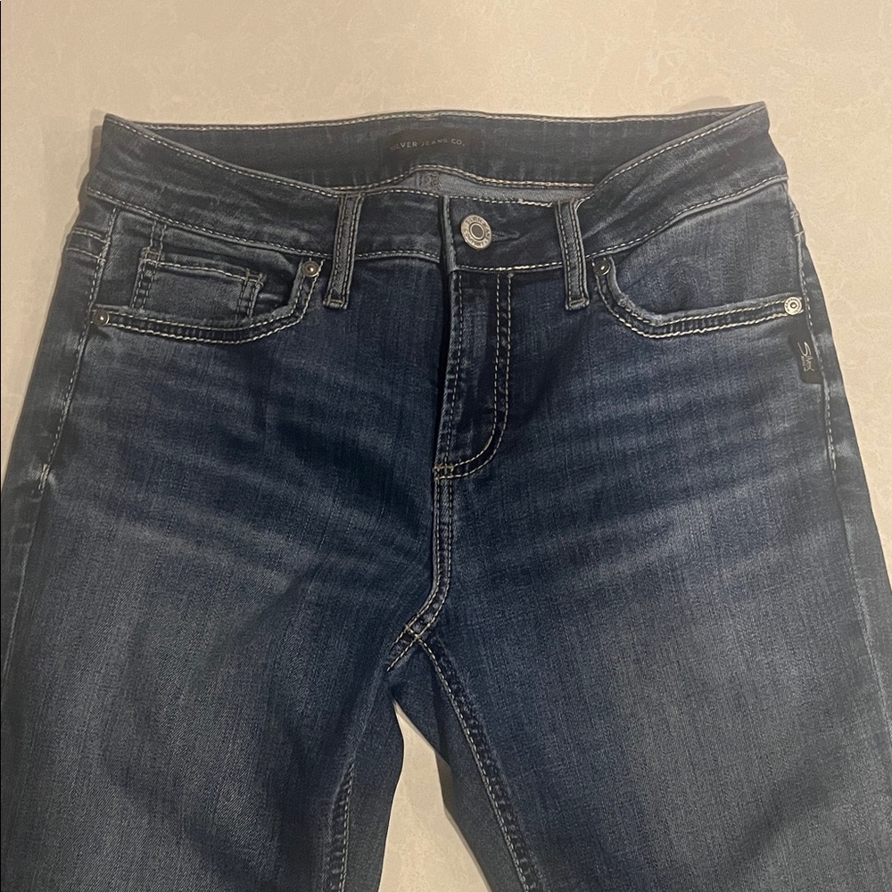 Silver Jeans Indigo Skinny Jeans